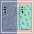 thumbnail image 4 of Case For Redmi K60E K50 K40S K40 K30 K20 10C 9 8A 8 10 Pro 4G 5G Colour Simple Liquid silicone Case Cute Little Cartoon Dinosaur, 4 of 5
