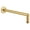 Gold, variant on Moen S110BG Moen Arris Brushed Gold Shower Arm 14 in