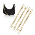 thumbnail image 5 of fastboy 4Pcs Bags Chains Replacement Gold Metal Belt Removable Adjustable Decorative Purse Straps Handles Messenger Crossbody 2Set, 5 of 5