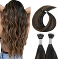 thumbnail image 1 of Extensiones de cabello Nano Tip ABH AMAZINGBEAUTY HAIR Darkest Brown, 1 of 8