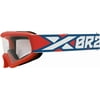 EKS 067-30305 X-Grom Youth Goggle Red/White/Blue with Clear Lens