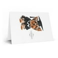 thumbnail image 2 of DistinctInk Greeting Card / Note Card - Yorkshire Terrier Graduation - PACK of 1, 2 of 7