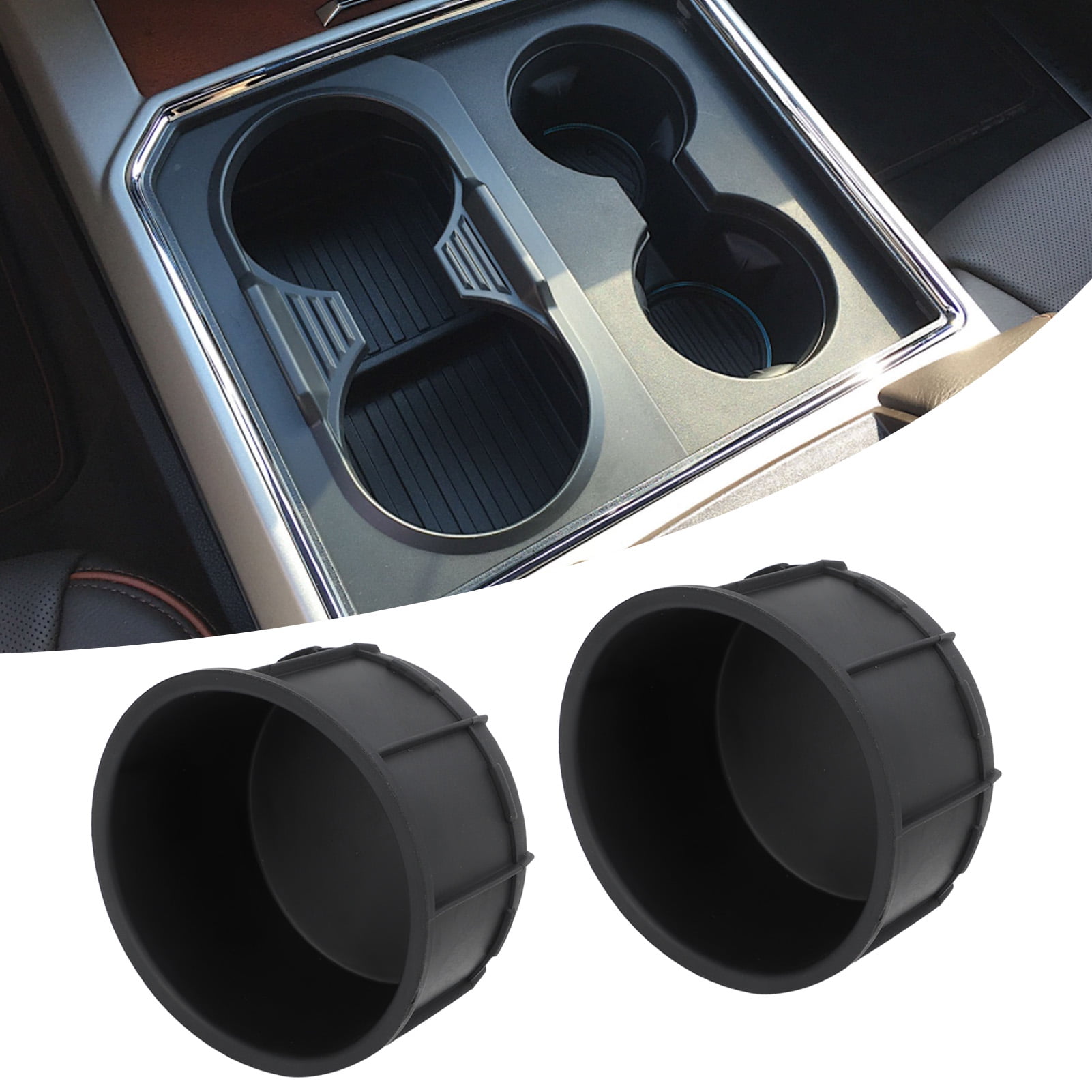 Auto Car Black Rubber Cup Holder Insert - China Cup Holder, Rubber