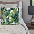 thumbnail image 4 of Daboolka Funda de Almohada de Lino con Plantas de Bosque Tropical, Funda de cojín, decoración para Coche, Boda, Coche (I#), 4 of 7