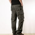 thumbnail image 5 of TXGREN Cargo Pants for Men Men's Work Pants Hiking Cargo Pants Six Pockets Outdoor Ripstop Multi Pockets Breathable Cotton Pants Size:29-44, 5 of 9