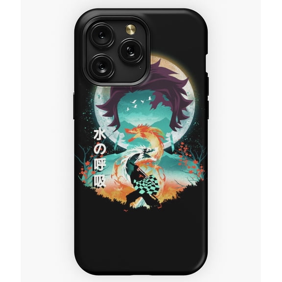 Tanjiro Landscape Demon Slayer G1592 Phone Case for iPhone17 16 15 14 13 12 11 Pro Max