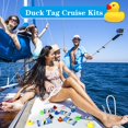thumbnail image 4 of 72 piezas Kits de crucero con etiquetas de pato Etiquetas de pato para crucero El juego incluye etiquetas de pato de goma para crucero Patos de crucero pequeños Bandas de goma para ocultar Carnaval, 4 of 5