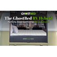 GhostBed 10" RV Mattress Low Profile Innerspring & Gel Memory Foam