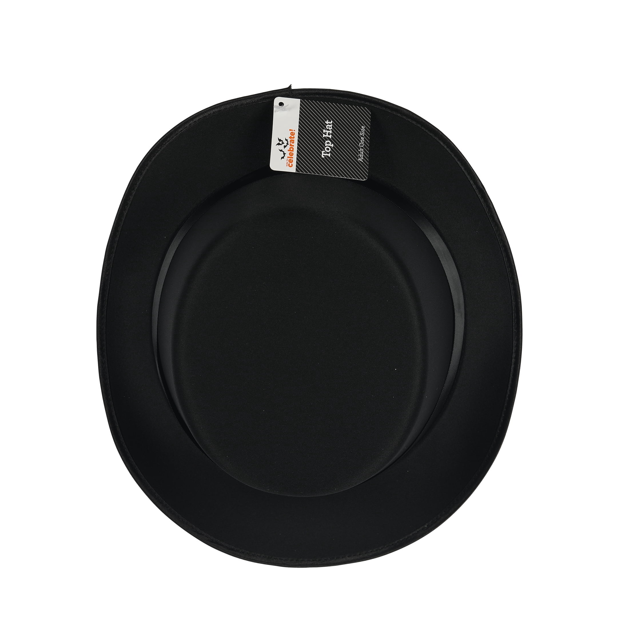 Top Hat Costume Accessory for Adults, Black, Halloween by Way To Celebrate