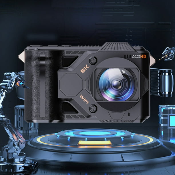 Cámarae digital de 5k, aplicaciones comparto 50x zoom digital 50mp cámaa de vlogging para seguimiento de Vida Silvestre