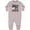 AC-Heather Grey, variant on Future Jet Skier Water Sports Baby Fleece Romper