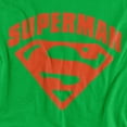 thumbnail image 2 of Superman Super Shield Women's T Shirt, Kelly Green, Medium, 2 of 6