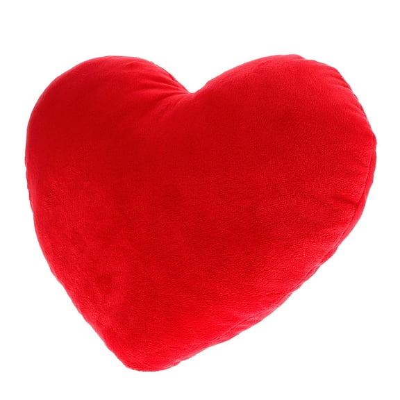 UPGRATOR 1Pack Heart Pillow Cushion Small Size Red 20X14X5in for Office Decor Valentine's Day present