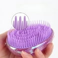 thumbnail image 4 of Mini Detangling Hair Brush Egg Round Shape Scalp Massage Hairbrush Tangled Hair Comb Salon Hairdress Hair Styling Comb Travel, 4 of 10