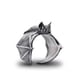 thumbnail image 3 of Qarigey Anillo de dedo Estilo retro de plata Joyas de murciélago abierto Anillos góticos geniales ajustables Suministros para fiestas Regalo para Ropa, zapatos y accesorios Miscelánea Qarigey AP005976-00, 3 of 6