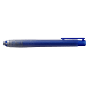 Click Retractable White Eraser Stick - Blue