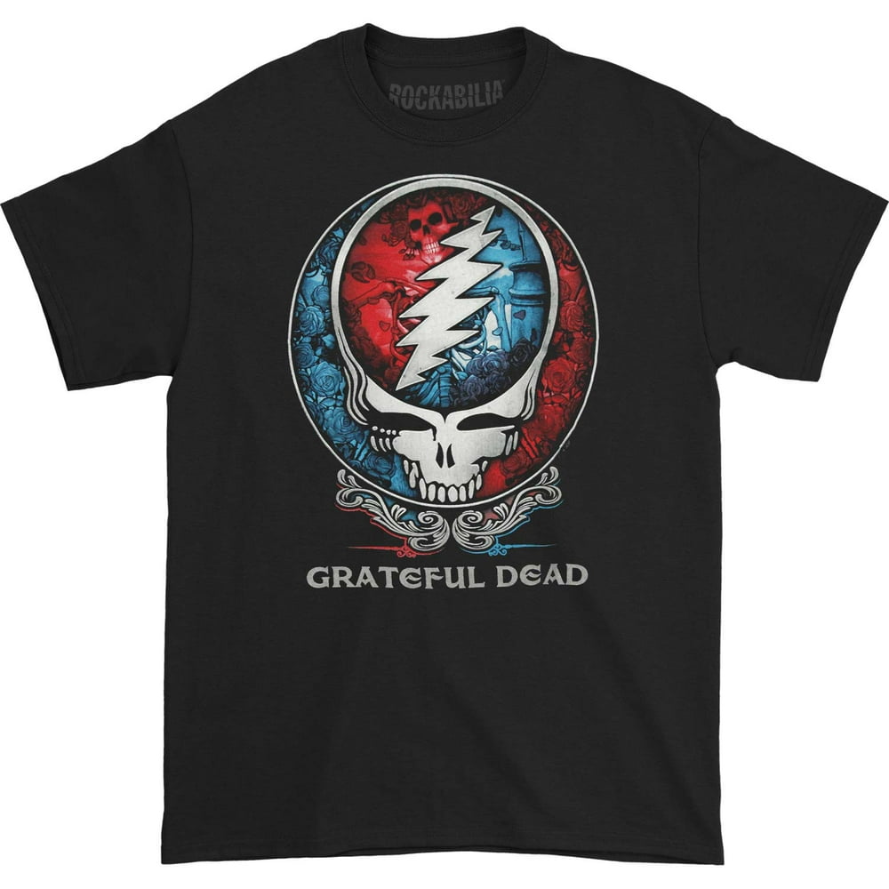 grateful dead men's button down shirt