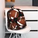 thumbnail image 5 of Easygdp Brown Football On Black Mochila Casual para Portátil, Mochila para Escuela, Viajes, Negocios, 5 of 6