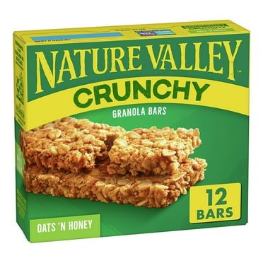 Nature Valley Crunchy Granola Bars, Oats N Honey, 8.94 Oz, 3 Pack