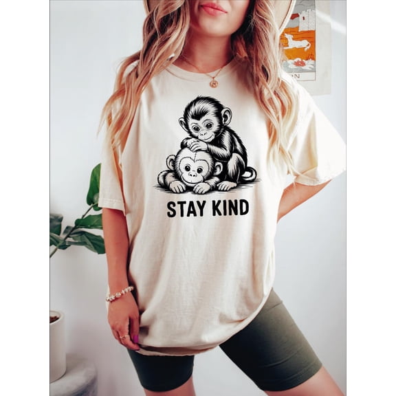 Baby Monkey Punch Shirt Mothers Day Gift Trendy Shirt IMC1277