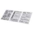 thumbnail image 3 of 3Pcs Transparent Stamp Rubber TPR DIY Journal Album Decoration Crafts Accessories, 3 of 8