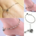 thumbnail image 3 of UDIYO Women Flower Chain Anklet Ankle Bracelet Barefoot Sandal Beach Foot Jewelry, 3 of 6