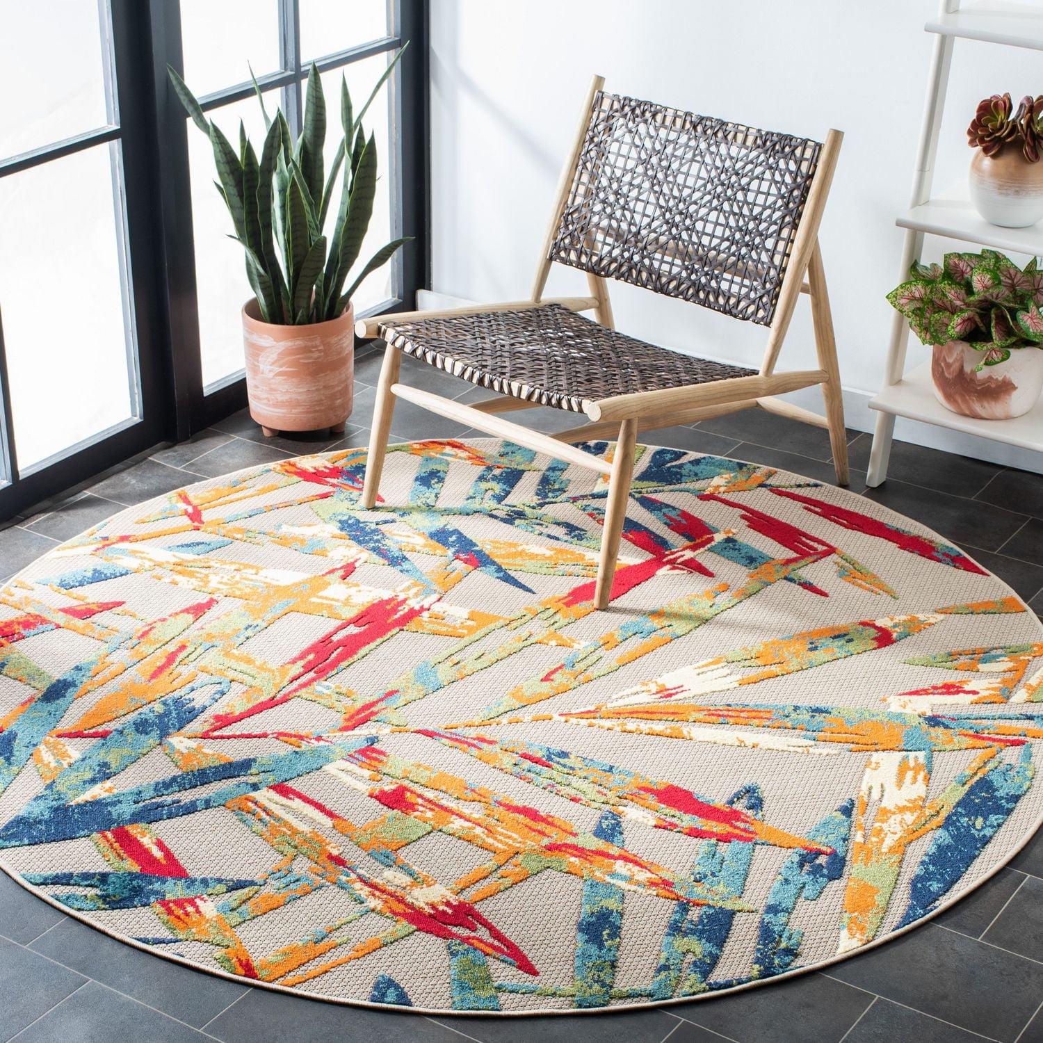 Safavieh Cabana Greta Floral Outdoor Area Rug