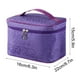 thumbnail image 3 of Maleta de maquillaje gran capacidad, bolso de viaje, storage portátil, fashion wash bag, cute women's carrying bag, organizador de belleza, foldable, lightweight, durable, for bedroom,, 3 of 9