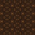 thumbnail image 1 of Ahgly Company Machine Washable Indoor Square Transitional Dark Bronze Brown Area Rugs, 7' Square, 1 of 7
