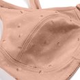 thumbnail image 6 of Women's Front Buckle Bra Wireless Side Support Lingerie, Smoothing Accessory Breast Underwear, Easy Closure Vest, Push Up Comfort Top, Breathable Daily Bralette, 6 of 6
