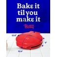 thumbnail image 6 of Betty Crocker 12-in. Pizza Maker, Red, BC-2958CR, 6 of 7