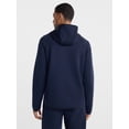 thumbnail image 4 of Athletic Works Men's Fusion Knit Full Zip Hoodie Jacket, Sizes XS-3XLT, 4 of 6