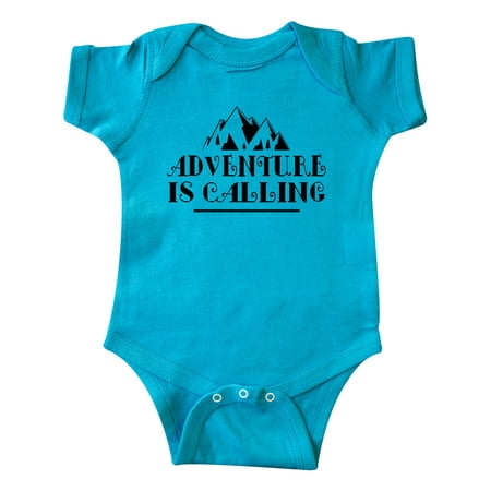 

Inktastic Adventure Is Calling Camping Hiking Gift Baby Boy or Baby Girl Bodysuit