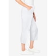 thumbnail image 3 of Woman Within Plus Size Carpenter Denim Capri, 3 of 4