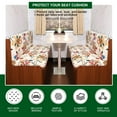 thumbnail image 2 of RV Dinette Cushion Covers Printed Elastic Camper Cushion Slipcover Stretchable Loveseat Sofa Chair Cover Furniture Protector for RV Camper Car Bench 1 Backrest Cover & 1 Bench Cover,08, 2 of 6