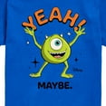 thumbnail image 3 of Monsters Inc. - Mike Yeah Maybe - Toddler & Youth Short Sleeve Graphic T-Shirt, 3 of 5