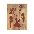 thumbnail image 2 of Fairies Princess Fairy Pixie Dust Stencil Template Reusable 8.5 x 11 for Painting on Walls, Wood, Etc. By Stencilville, 2 of 2