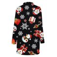 thumbnail image 5 of Puntoco Mujer Navidad Otoño Invierno Suelta Manga Larga Cardigan Manga Larga tops Liquidación Puntoco Puntoco-359, 5 of 5