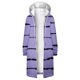 thumbnail image 4 of Sudadera con capucha de manga larga para mujer, informal, holgada, con estampado y manga larga, con capucha, chaqueta larga, chaqueta de poliéster para mujer, 4 of 5
