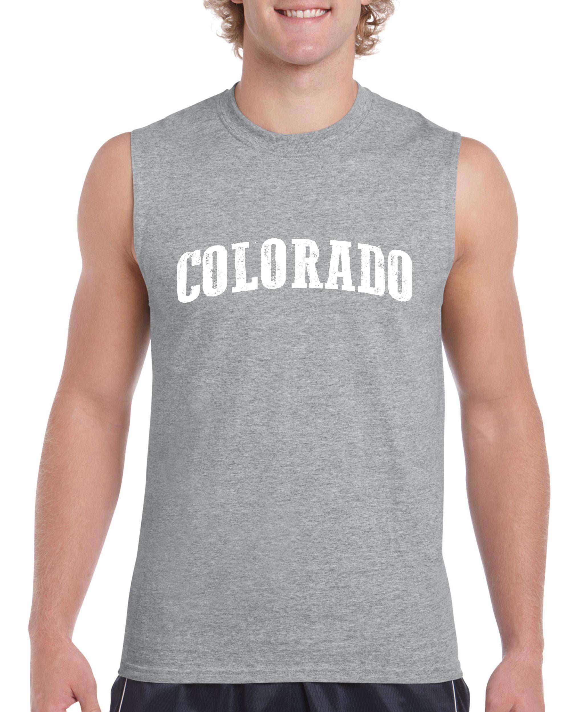 Artix - Mens Colorado Ultra Cotton Sleeveless T-Shirt - Walmart.com ...