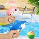 thumbnail image 2 of Pistola de agua pequeña de delfín tiburón, juguete for niños, pistola de agua tipo empuje for playa de verano, juguete de agua al aire libre, 2 of 6