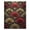 Gold, Pattern 8, variant on ODIKA 4'x6' Machine Washable Non-Slip Area Rug, Geometric Burgundy High Traffic Rug, Red, 985422