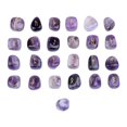 thumbnail image 2 of Piedras Rúnicas, de Cristal para Meditación, Adivinación, Adivinación, Decoración Del Hogar, Joyería Artesanal, Regalos de año Nuevo, Artes Y Ma amatista Baoblaze piedras naturales, 2 of 4