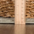 thumbnail image 3 of Hauteloom Leanna Living Room, Bedroom Machine Washable Area Rug - Neutral Abstract Solid - Gray Green, Moss Green - 4' x 6', 3 of 13