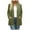 Light Green, variant on Elegant Long Sleeve Open Front Duster Cardigan For Women With Convenient Pockets Lightweight Outerwear Layer Women Casual Dress Sweater Long Sleeve Hoodie Womens Long Hooded Sweatshirt