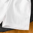 thumbnail image 3 of GCETTIC Toddler Baby Boys Summer Outfits Short Sleeve Solid Color T-Shirt Tops Shorts Sets 2Pcs Baby Boys Cotton Clothes White 2-3 Years, 3 of 6