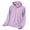 Purple, variant on Women's UPF 50+ UV Protection Lightweight Sun Jacket Packable Hooded Full Zip Quick Dry Sun Shirt for Vacation Beach Travel Daily Outdoor,L