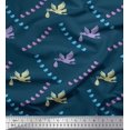 thumbnail image 1 of Soimoi Poly Georgette Fabric Small Bird,Fish & Heron Bird Print Fabric by Yard 42 Inch Wide, 1 of 3