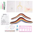 thumbnail image 3 of Quilling Supplies, High Hardness Bright Color Paper Quilling Flower DIY Production Rotating Paper Lightweight Portable  For Teaching For Household, 3 of 8