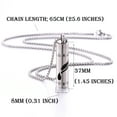 thumbnail image 4 of 2023 New Aromatherapy Jewelry Necklaces Essential Oil Diffuser Necklace Stainless Steel Open Locket Aroma Scent Perfume Necklace, 4 of 5